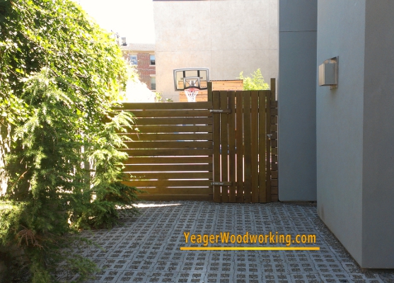 custom fence and gate